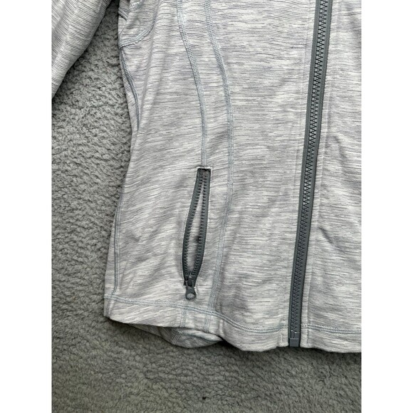 Lululemon Define Jacket Wee Are From Space Nimbus Battleship Size 10 *FLAWED* - Picture 3 of 12